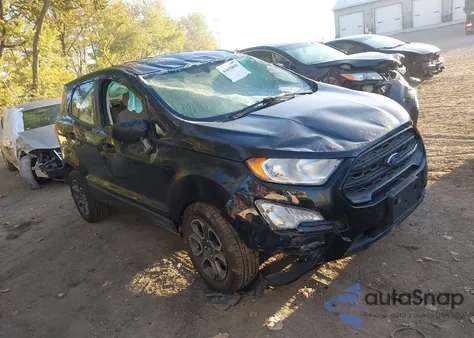 2020 Ford Ecosport S from USA, damaged, VIN MAJ3S2FE8LC338275
